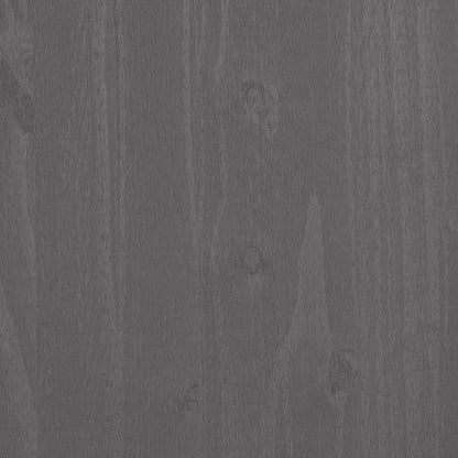 Desk HAMAR 110x40x75 cm solid pine wood light grey