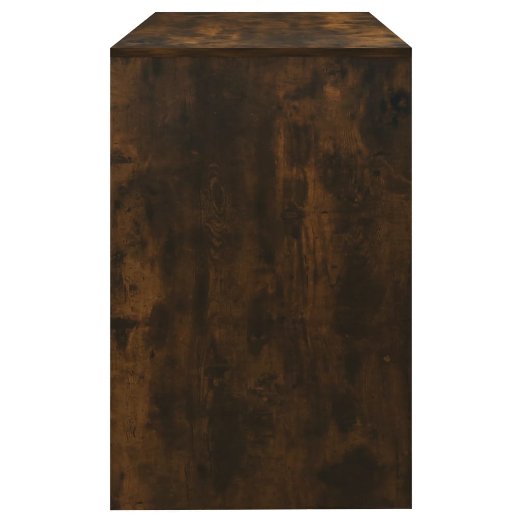 Desk 101x50x76.5 cm chipboard smoked oak color