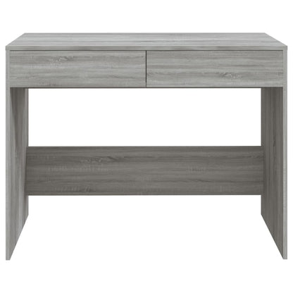 Desk 101x50x76.5 cm chipboard gray sonoma oak color