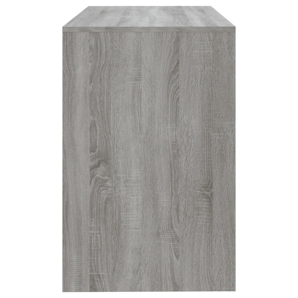 Desk 101x50x76.5 cm chipboard gray sonoma oak color