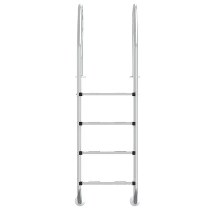 Zwembadladder 54x38x184,5 cm 304 roestvrij staal