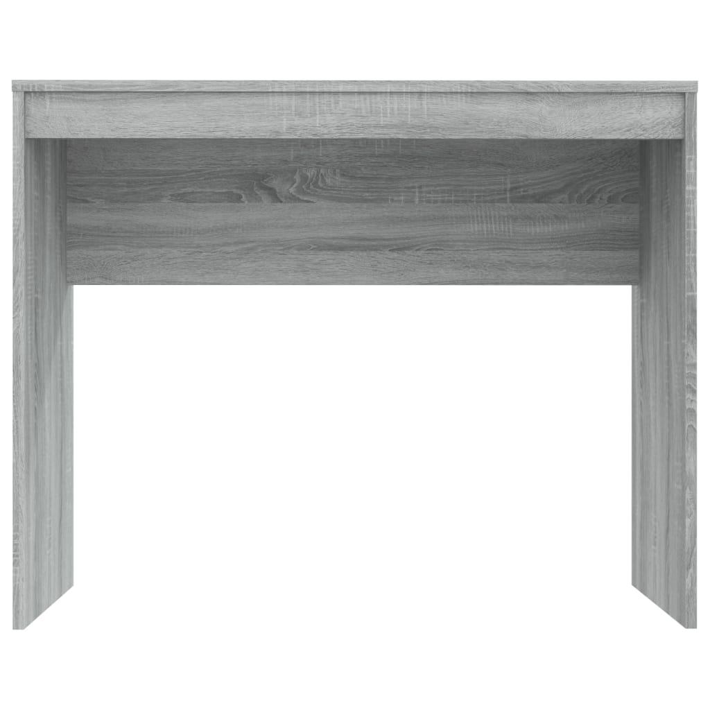 Desk 90x40x72 cm processed wood gray sonoma oak color