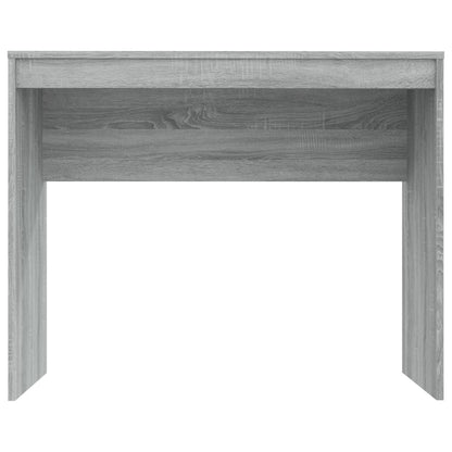 Desk 90x40x72 cm processed wood gray sonoma oak color