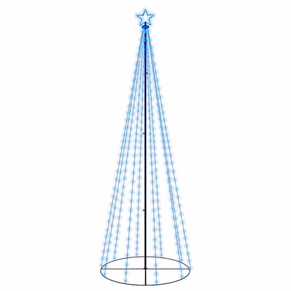 Kegelkerstboom 310 LED's 100x300 cm blauw