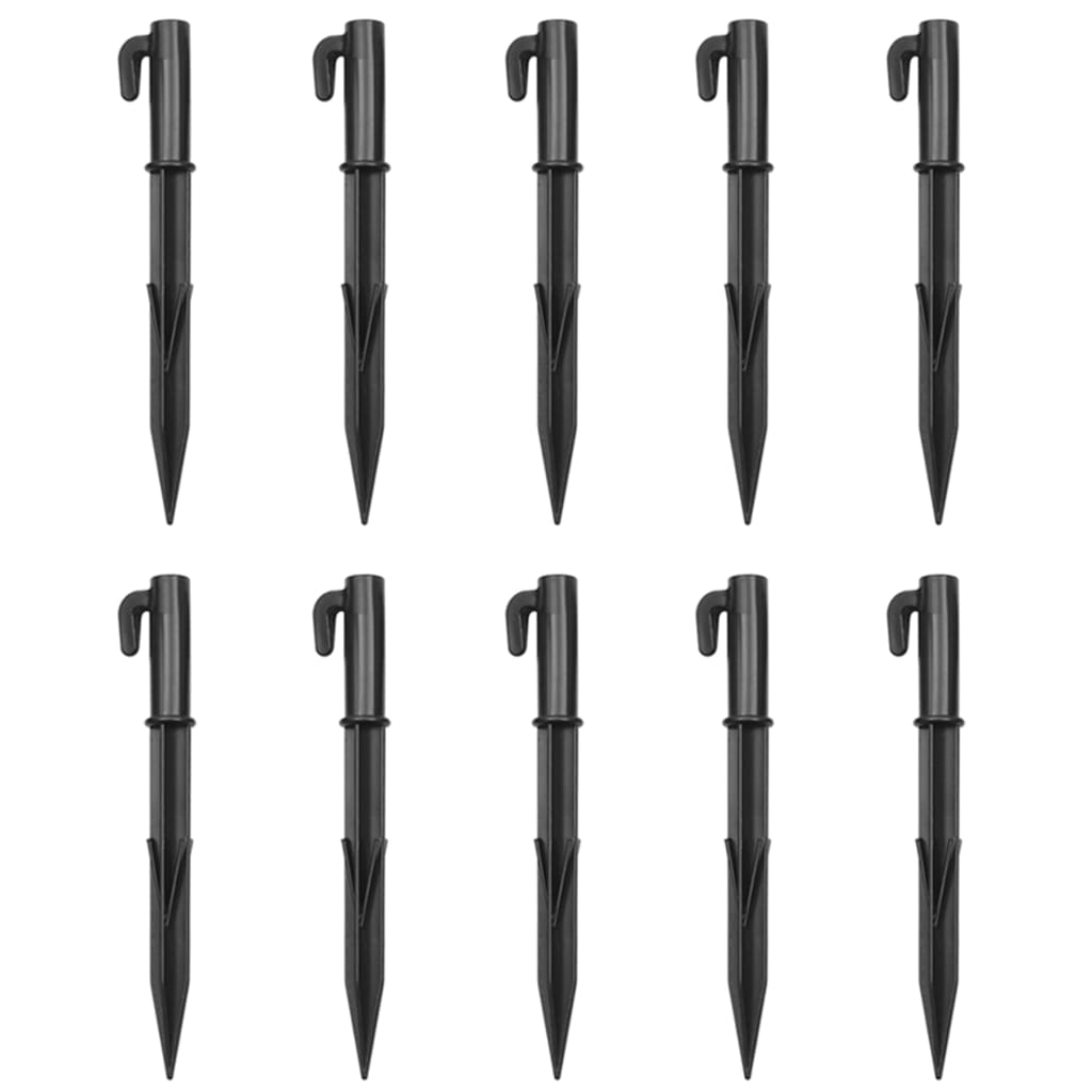 Kerstboom met grondpin 310 LED's warmwit 300 cm