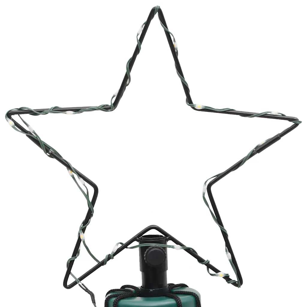 Kerstboom met grondpin 310 LED's meerkleurig 300 cm