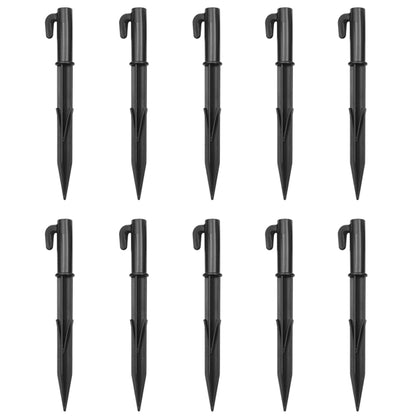 Christmas tree with ground spike 310 LEDs blue 300 cm