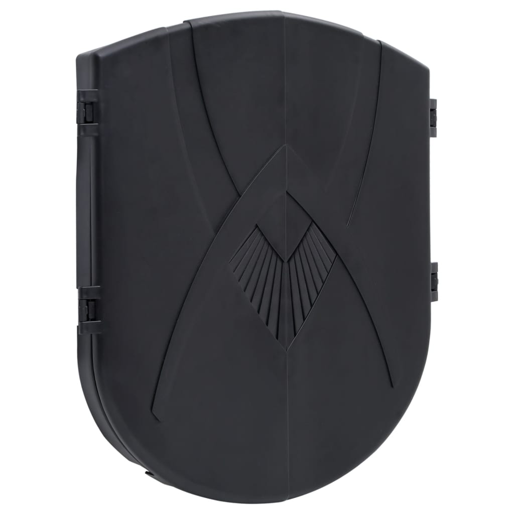 Electric dartboard with darts polypropylene black