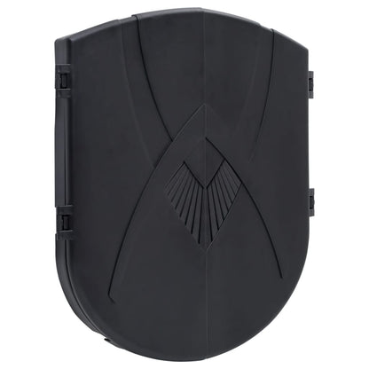 Electric dartboard with darts polypropylene black