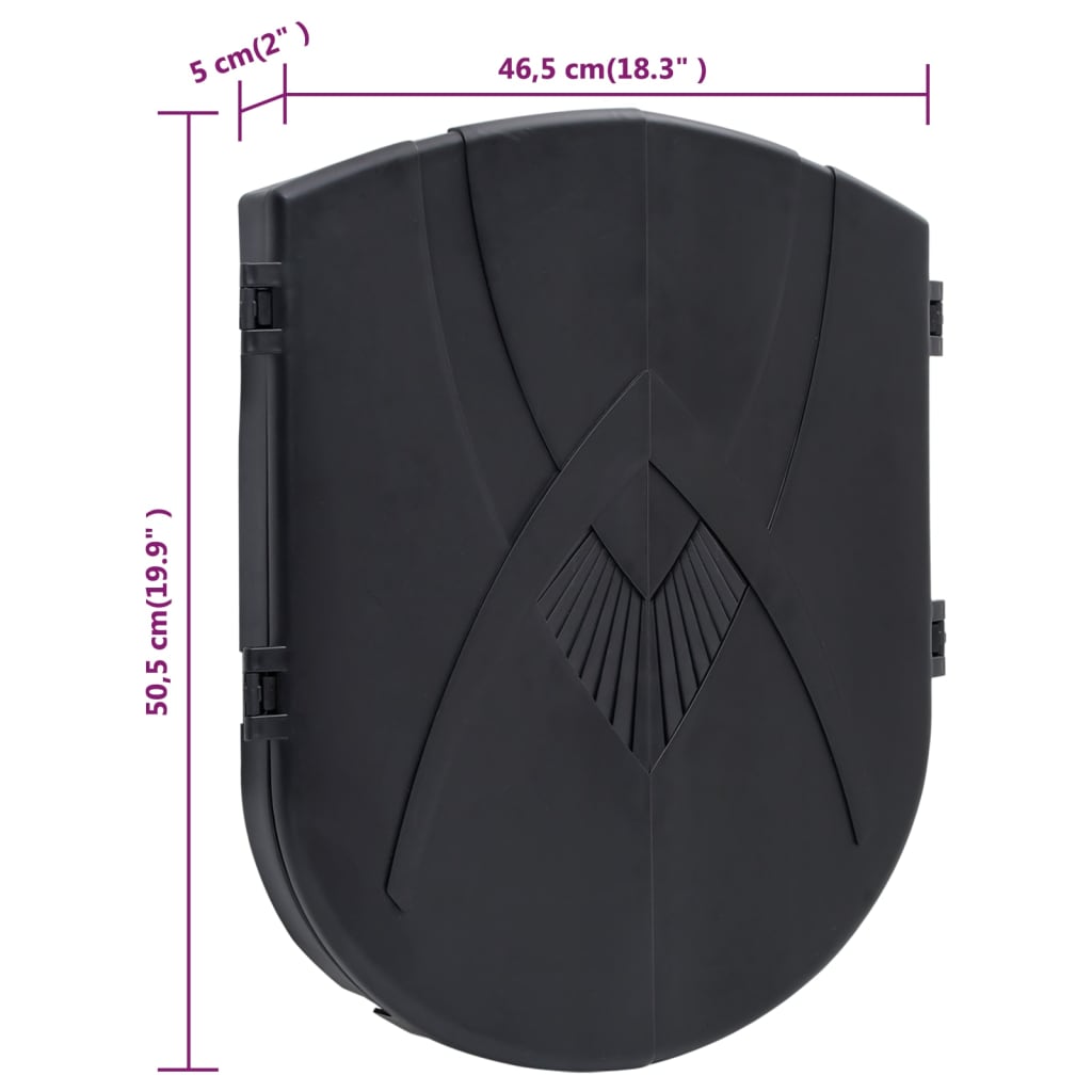 Electric dartboard with darts polypropylene black