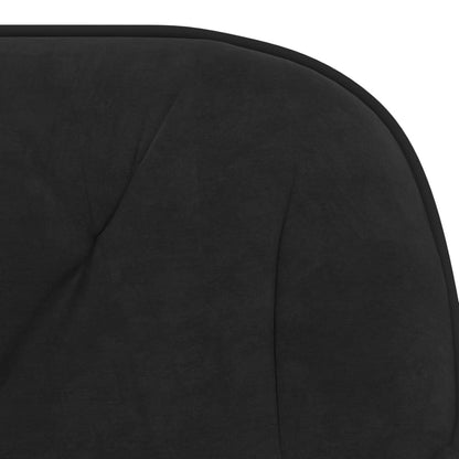 Office chair swivel velvet black