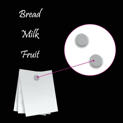 Magneetbord voor aan de wand 50x20 cm gehard glas zwart