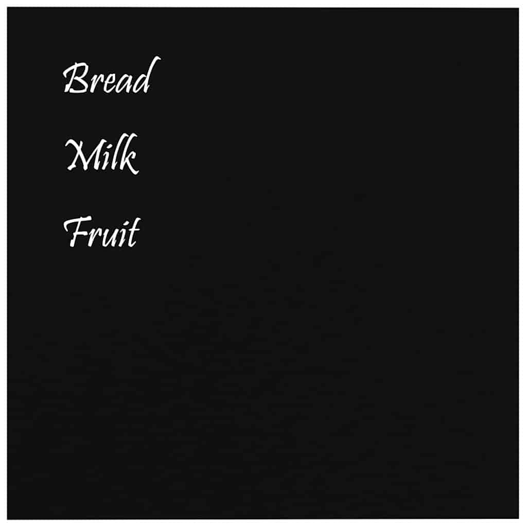 Magneetbord wandgemonteerd 60x60 cm gehard glas