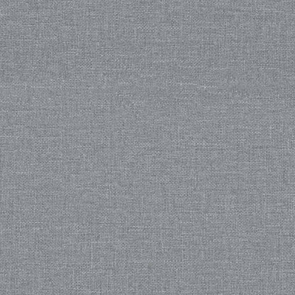 Kantoorstoel verstelbaar stof lichtgrijs