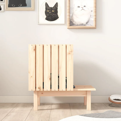 Cat house 60x36x60 cm solid pine wood