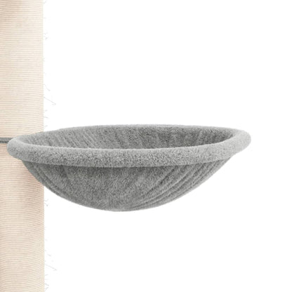 Cat furniture floor to ceiling 258.5-284.5 cm light gray