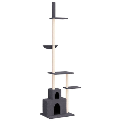 Cat furniture floor to ceiling 250.5-276.5 cm dark gray