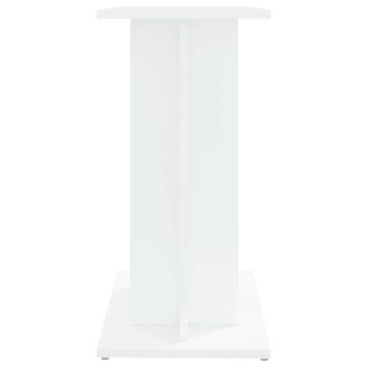 Aquariumstandaard 60x30x60 cm bewerkt hout wit