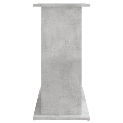 Aquariumstandaard Betongrijs 81x36x73 cm Bewerkt hout