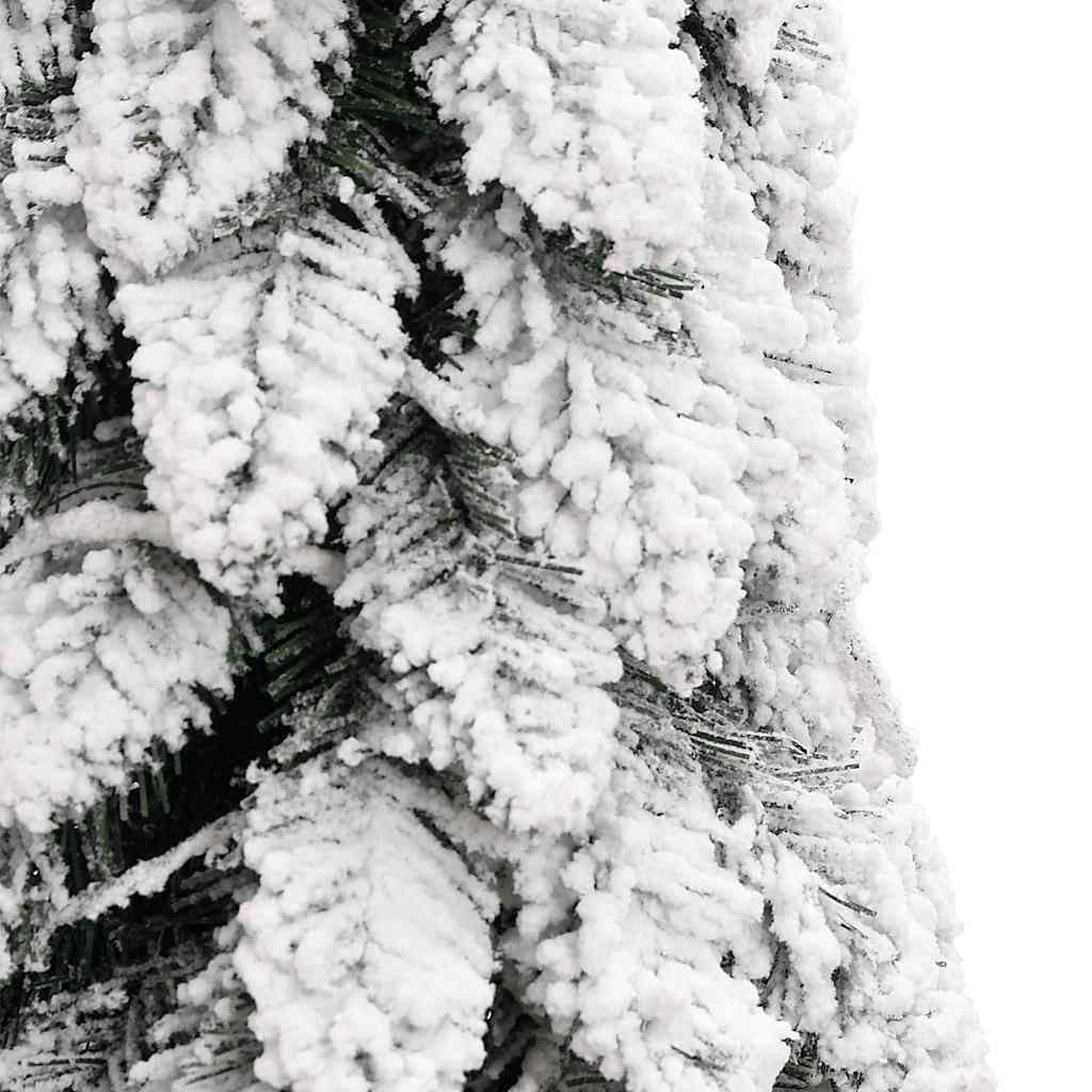 Kunstkerstboom met verlichting en sneeuw 60 LED's 120 cm