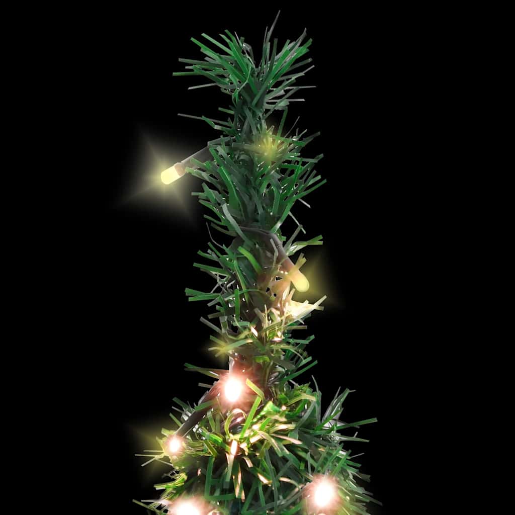 Kunstkerstboom pop-up 50 LED's 120 cm groen