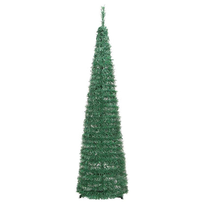 Kunstkerstboom pop-up 50 LED's 120 cm groen