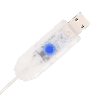 Kunstkerstboom pop-up 200 LED's 210 cm wit