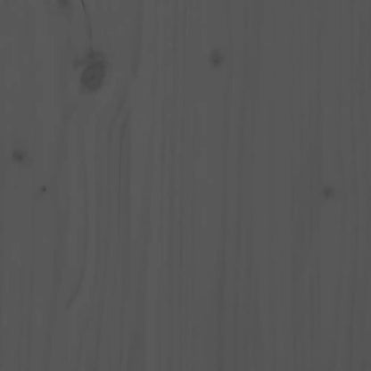 Bureau 110x50x75 cm massief grenenhout grijs