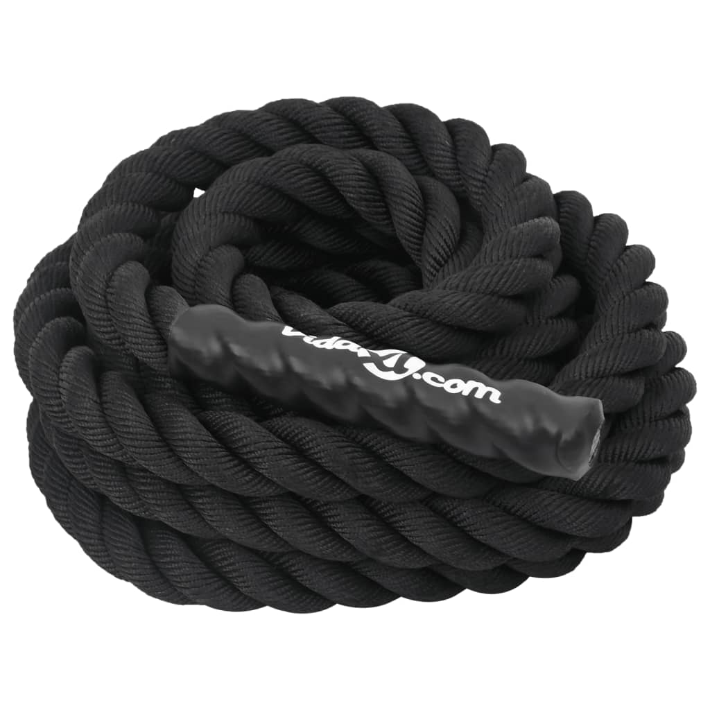 Battle Rope Zwart 6 m 4,5 kg Polyester