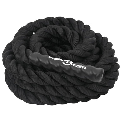 Battle Rope Zwart 6 m 4,5 kg Polyester