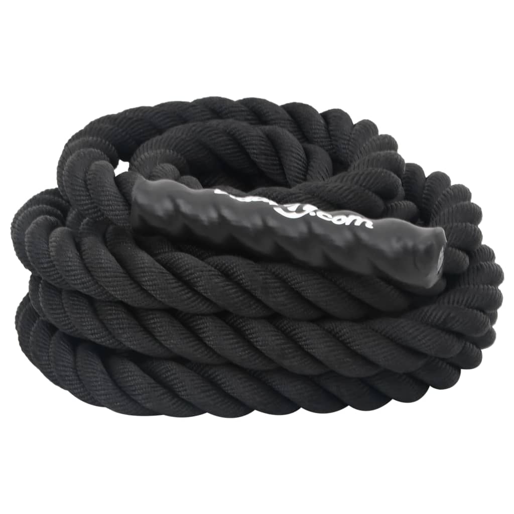 Battle Rope Zwart 6 m 4,5 kg Polyester