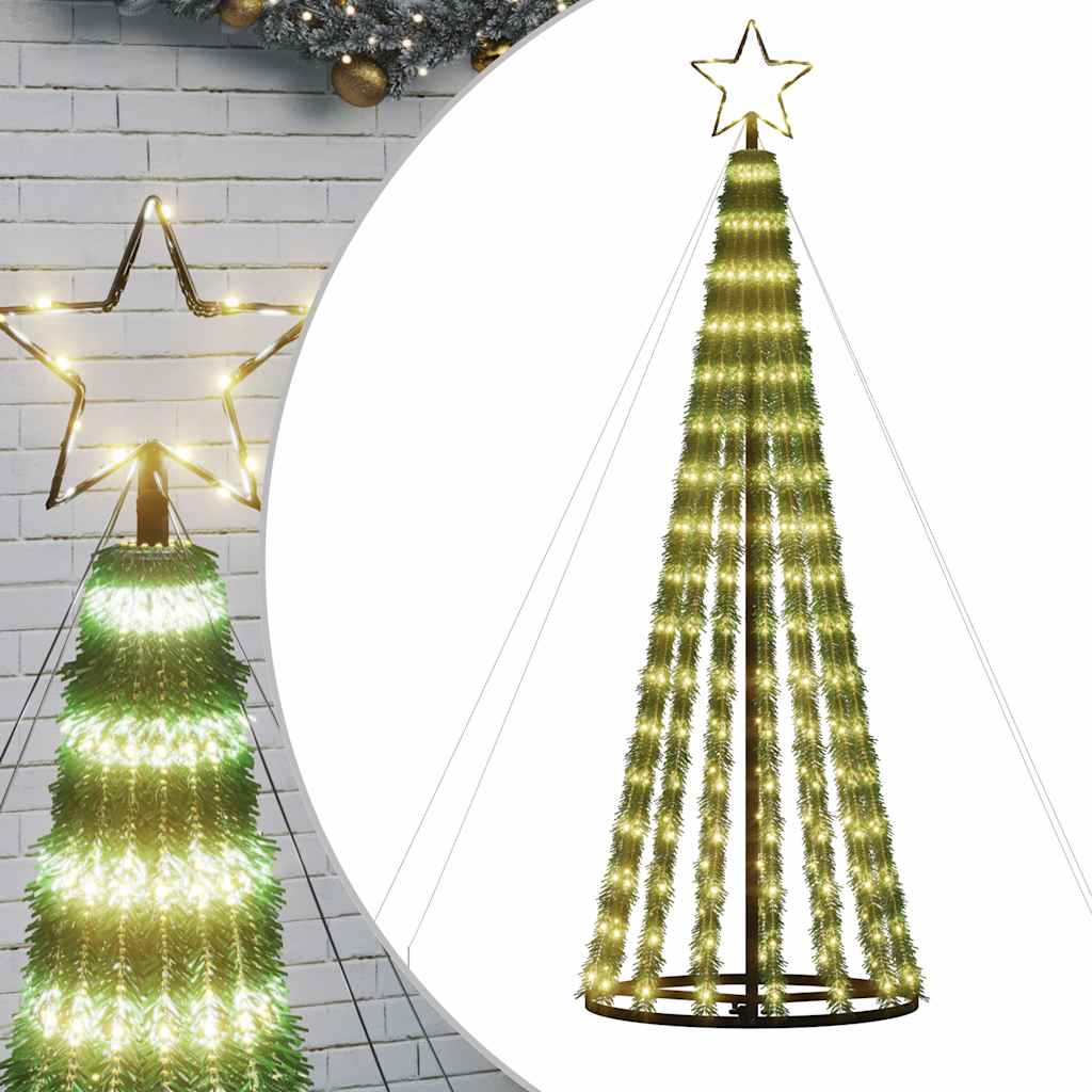 LED-kerstboom 275 LEDs warm wit 180 cm