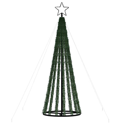 LED-kerstboom 275 LEDs kleurrijk 180 cm