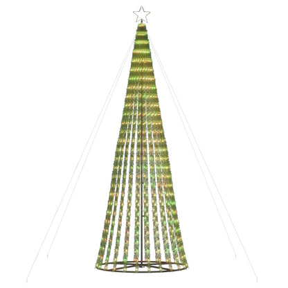 LED-kerstboom 688 LEDs kleurrijk 300 cm