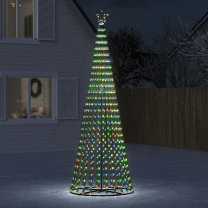LED-kerstboom 688 LEDs kleurrijk 300 cm