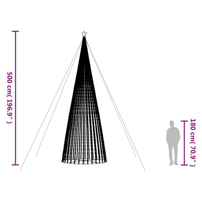 Light cone 1544 warm white LEDs 500 cm