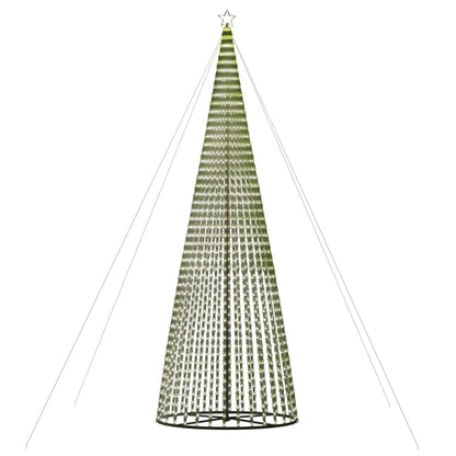 LED-kerstboom 1544 LEDs 500 cm koud wit