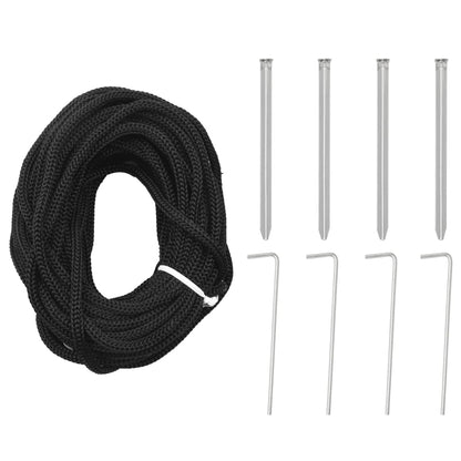 LED-kerstboom 1544 LEDs kleurrijk 500 cm