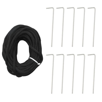 LED-kerstboom aan vlaggenmast 550 LEDs koud wit 300 cm