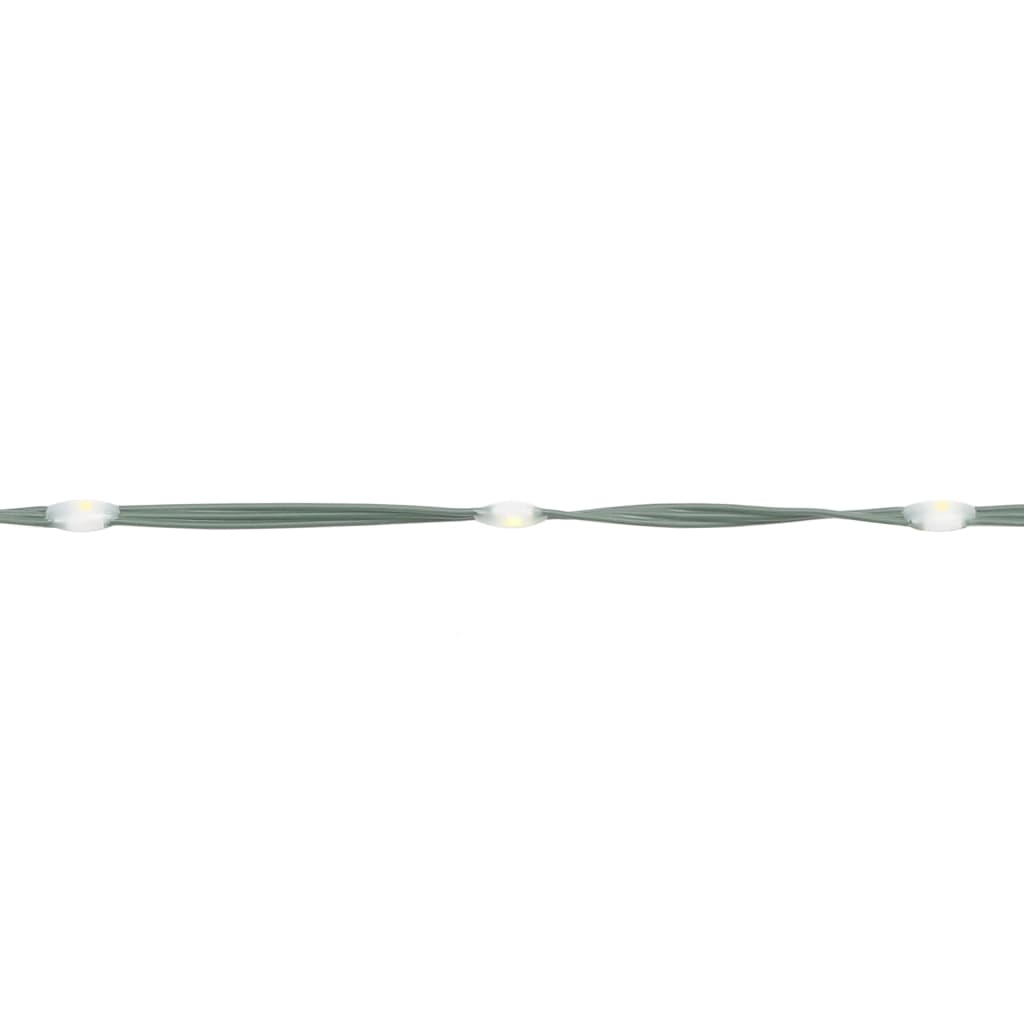 Light cone on flagpole 1534 warm white LEDs 500 cm