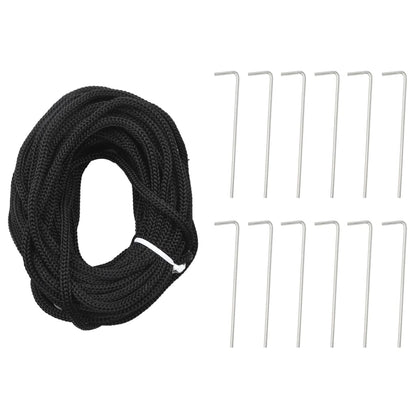 Light cone on flagpole 1534 warm white LEDs 500 cm