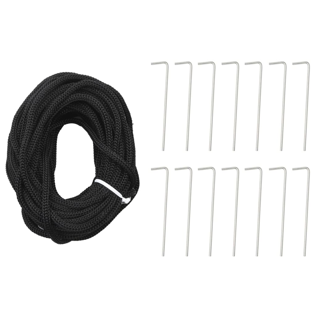 LED-kerstboom aan vlaggenmast 3000 LEDs kleurrijk 800 cm