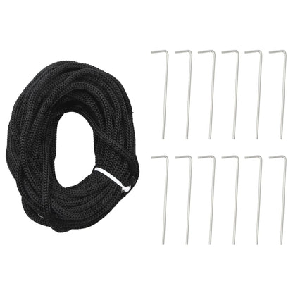 LED Kerstboom op vlaggenmast 1534 LED's 500 cm warm wit