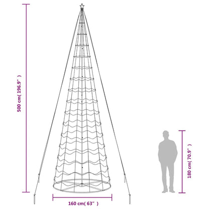 LED Kerstboom 1554 LED's 500 cm warm wit