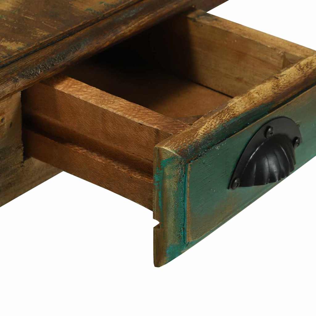 Schrijfbureau Bruin 112 x 55 x 76 cm Massief Gerecycled Hout