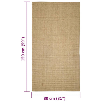 Sisal mat for scratching post 80x150 cm