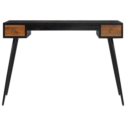 Desk 117x56.5x75 cm solid recycled teak wood