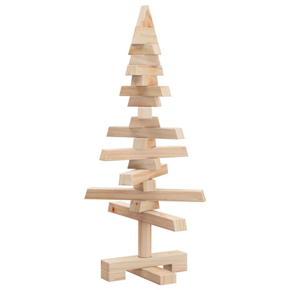 Christmas decoration Christmas tree 60 cm solid pine wood