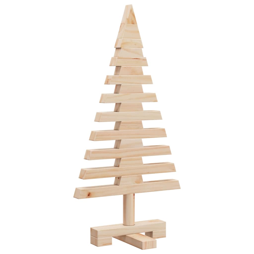 Christmas decoration Christmas tree 60 cm solid pine wood