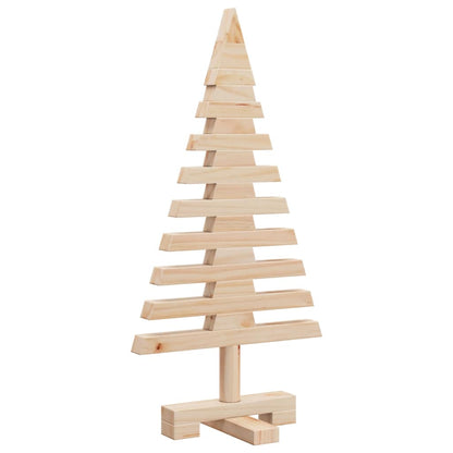 Christmas decoration Christmas tree 60 cm solid pine wood